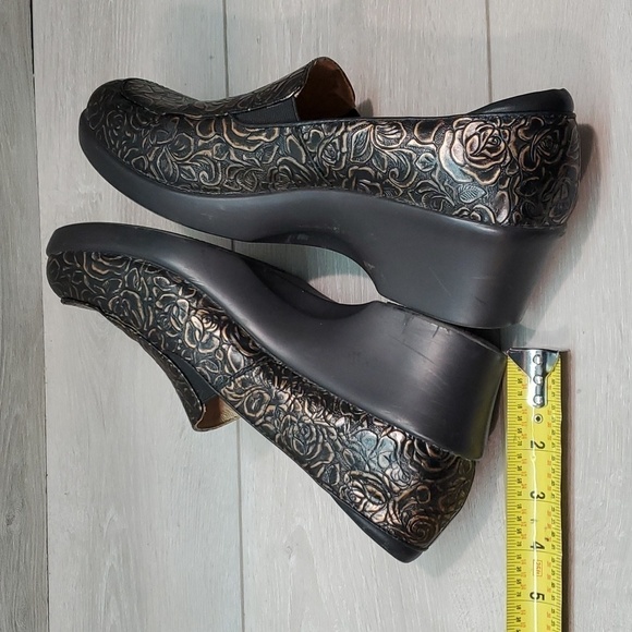 Alegria Women EMM-548 Leather Mary Jane Clogs Comfort shoes sz 42/11.5-12 - Picture 7 of 13